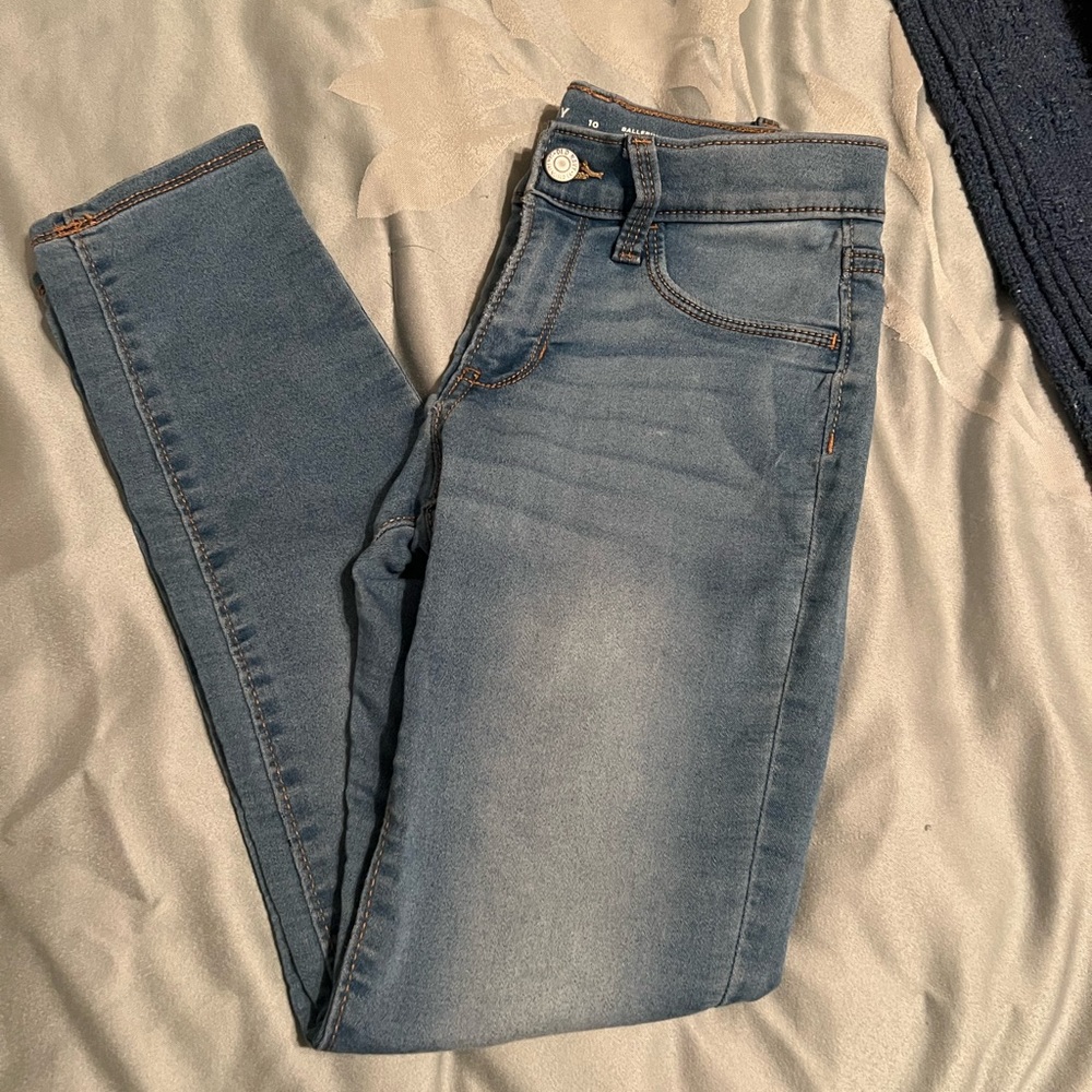 Old Navy 360 rockstar ballerina jeggings girls size 10 EUC